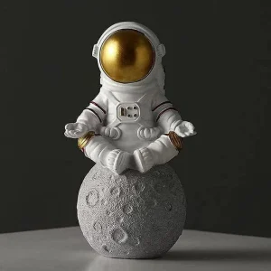 Figura de meditación Astronauta