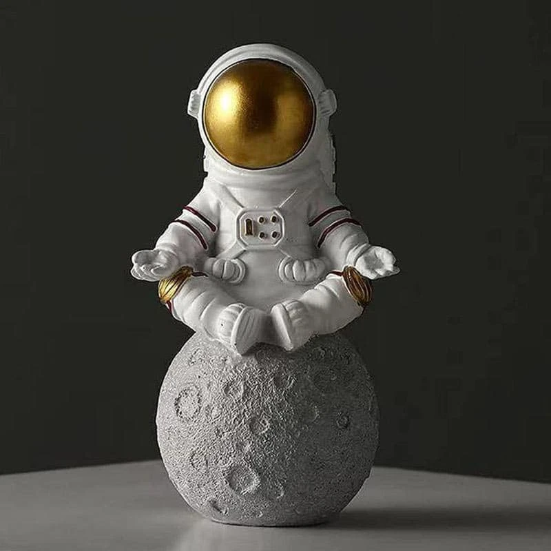 Figura de meditación Astronauta