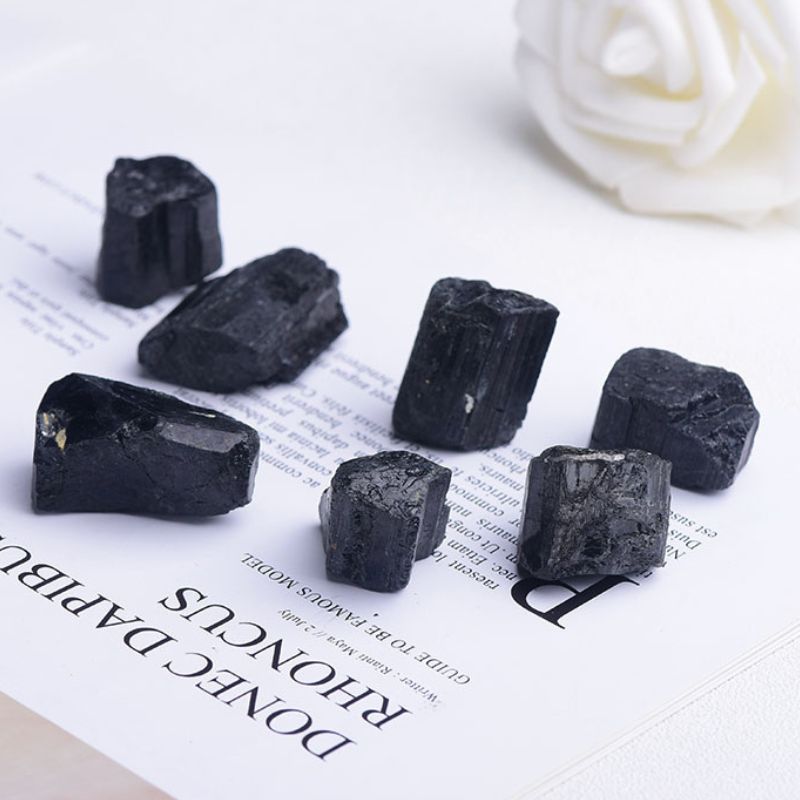 Turmalina negra natural (2 tamaños) - Imagen 3